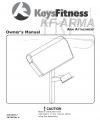 MANUAL KF-ARMA - Product Image
