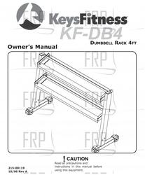 MANUAL KF-DB4 - Product Image