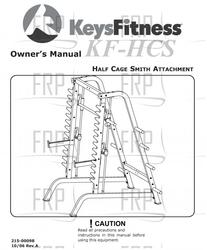 MANUAL KF-HCS - Product Image