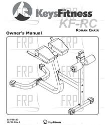 MANUAL, KF-RC - Product Image