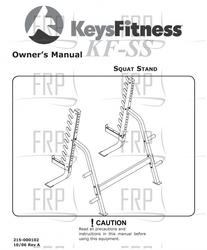 MANUAL KF-SS - Product Image