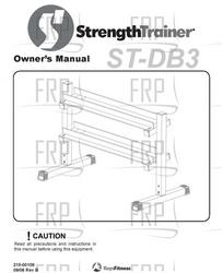MANUAL ST-DB3 - Product Image