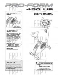 Manaul, Owner's, PFEX441770 - Image