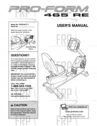 Manual, Owner's, PFEX442771 - Image