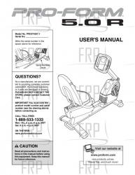 Manual, Owner's, PFEX742071 - Image