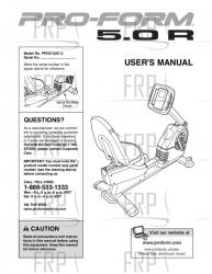 Manual, Owner's, PFEX742072 - Image