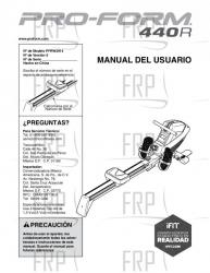 Manual, Owner's, Spanish (SP2) - Image