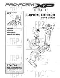 Manual, Owners - Product Image