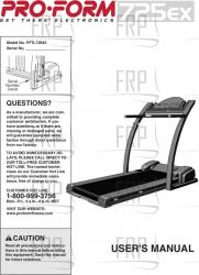 Manual, Owner's - Product Image