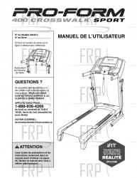Manual, Owner's Canadian French - Image