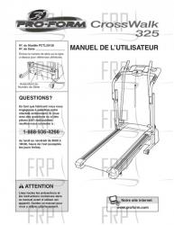 Manual, Owner's Canadian French - Image