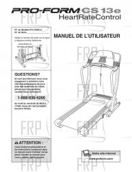 Manual, Owner's Canadian French - Image