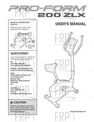 Manual, Owner's, English - Product Image