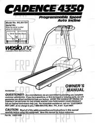 Manual, Owner's English - Image