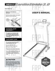 Manual, Owner's English - Image
