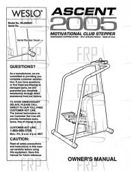 Manual, Owner's English - Image