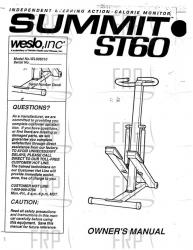 Manual, Owner's English - Image