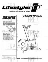 Manual, Owner's English - Image