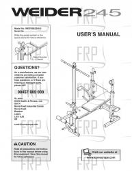 Manual, Owner's English - Image