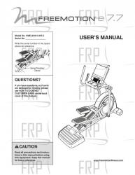 Manual, Owner's English - Image