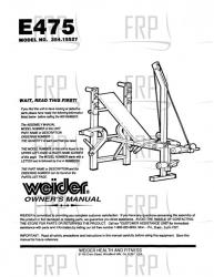 Manual, Owner's English - Image