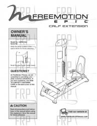 Manual, Owner's English - Image