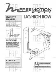 Manual, Owner's English - Image