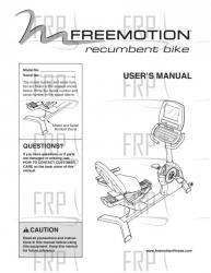 Manual, Owner's, FMEX2506P0 - Image