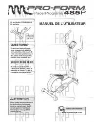 Manual, Owner's French - Image