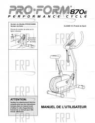 Manual, Owner's French - Image