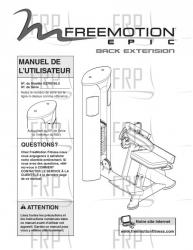 Manual, Owner's French - Image