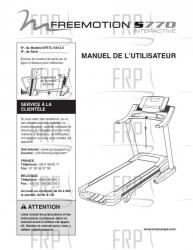 Manual, Owner's French - Image