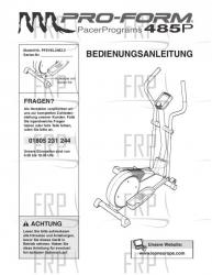 Manual, Owner's German - Image