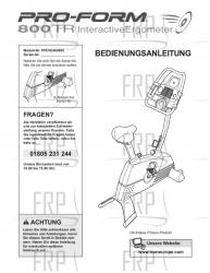 Manual, Owner's German - Image