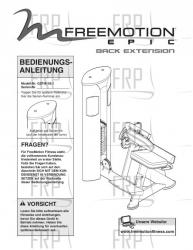 Manual, Owner's German - Image