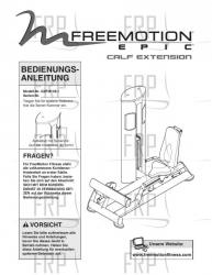 Manual, Owner's German - Image