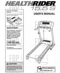 Manual, Owner's, HCTL396070 - Product Image