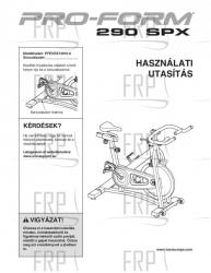 Manual, Owner's Hungarian - Image