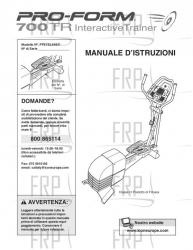Manual, Owner's Italian - Image