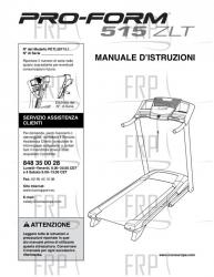 Manual, Owner's Italian - Image