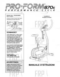 Manual, Owner's Italian - Image