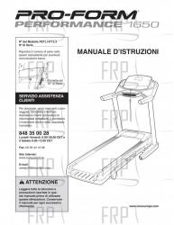 Manual, Owner's Italian - Image