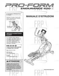 Manual, Owner's Italian - Image