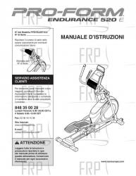 Manual, Owner's Italian - Image