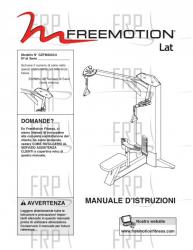 Manual, Owner's Italian - Image