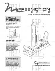 Manual, Owner's Italian - Image