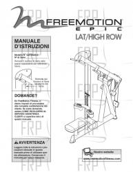 Manual, Owner's Italian - Image