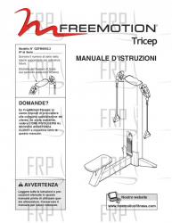 Manual, Owner's Italian - Image