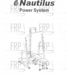 Manual, Owner's NT905 - Product Image