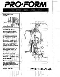 Manual, Owners, PF180030 - Image
